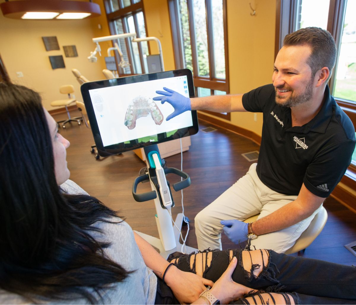 Hoagburg Orthodontics patient