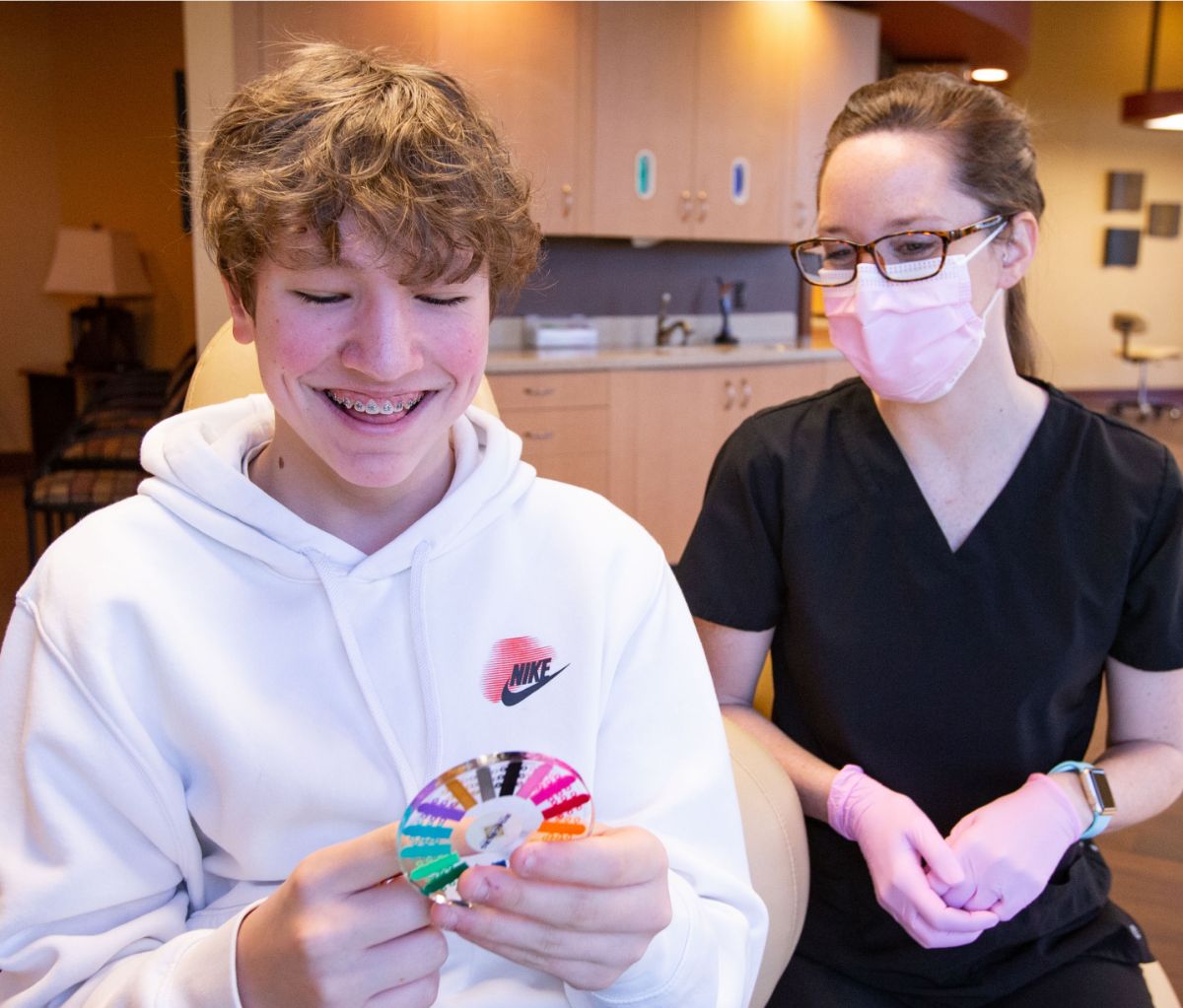 Hoagburg Orthodontics patient
